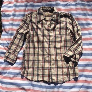 Cotton Flannel Button Down